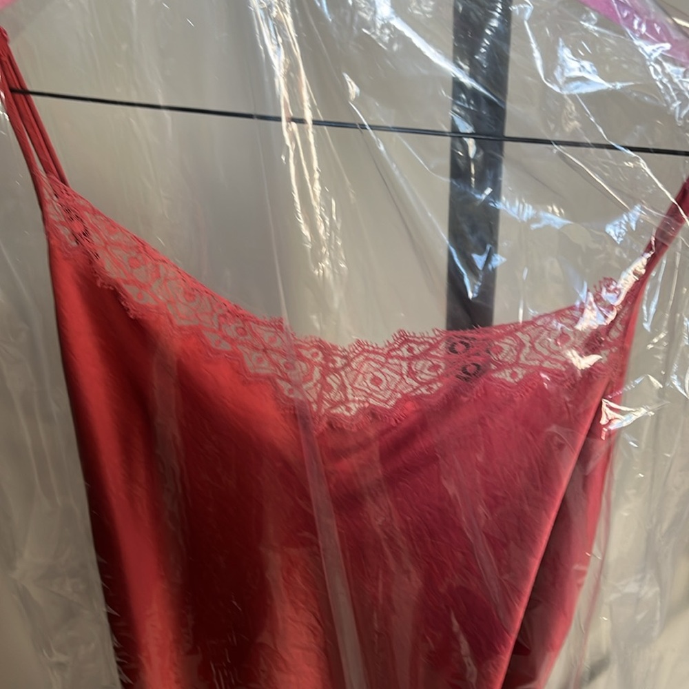 Aritzia Coral Midi Dress - Picture 2 of 7